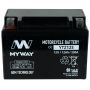Автомобильный аккумулятор MyWay BIKE YTZ12S 12А/ч-12V мото EN200 болт прямая 150x86x111